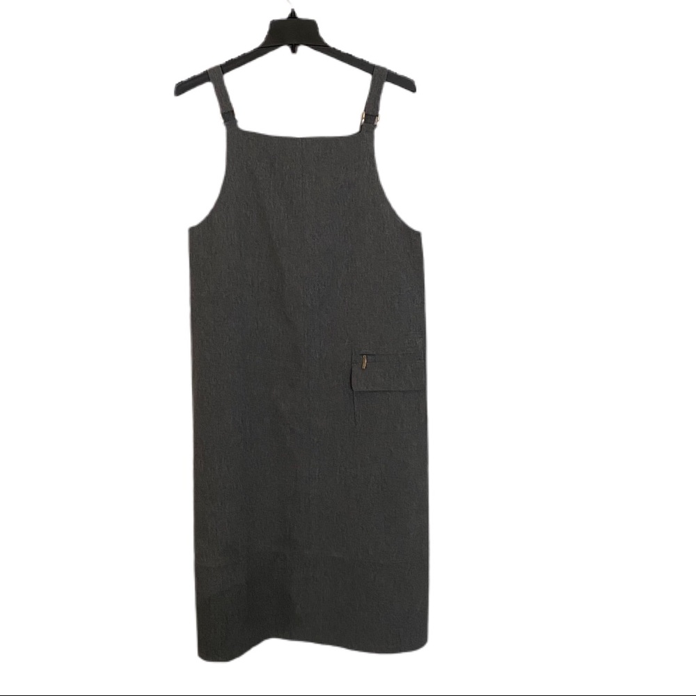 VINTAGE DEPECHE MODE Maxi Jumper Dress Zippered Pocket Sz 12